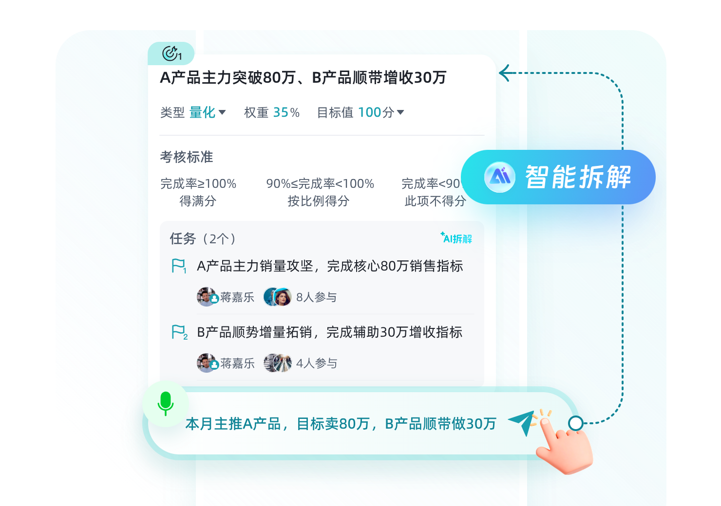 说出你的目标，AI 帮你拆解